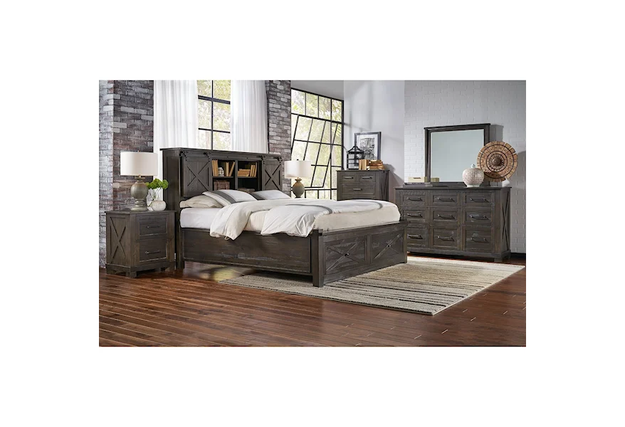 Sun Valley Queen Bedroom Group by AAmerica at Esprit Decor Home Furnishings